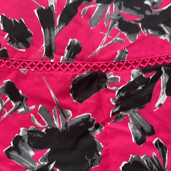 IMNYC Issac Mizrahi  Embroidered Flare Skirt Women’s Size 14 - Picture 2 of 7